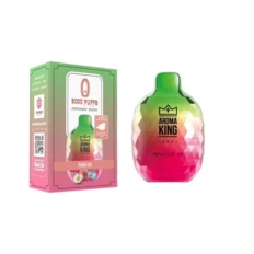 Безникотиновый одноразовый Pod Aroma King Jewel 8000 650 mAh Peach Ice 0% (Ледяной персик)